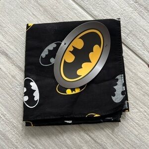 Batman bandana black, yellow, white, grey